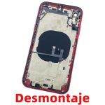 Carcasa Intermedia Con Tapa Trasera para iPhone XR – Rojo (De Desmontaje)
