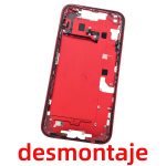 Carcasa Intermedia para iPhone 14 Plus – Rojo (De Desmontaje)