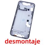 Carcasa Intermedia para iPhone 14 – Violeta (De Desmontaje)