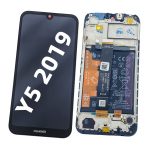 Pantalla Completa Original LCD Y Táctil Con Marco para Huawei Y5 2019 Y5 Prime 2019 Honor 8S – Negro (Service Pack)
