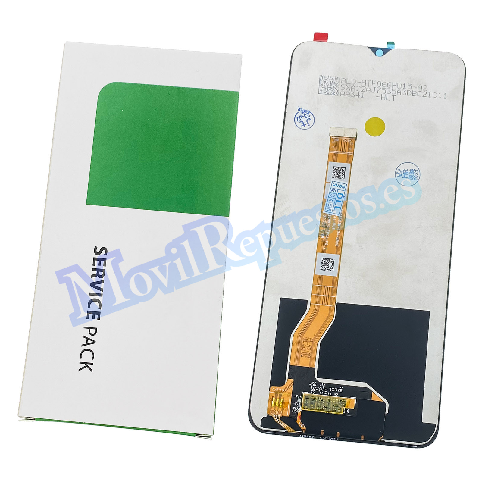 Pantalla Completa Original Lcd Y Táctil Sin Marco Para Oppo A17 A77 4g A57 4g Negro 9493