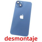 Tapa Trasera para iPhone 14 Plus – Azul (De Desmontajte) (2)