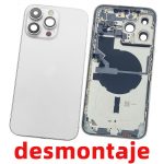 Carcasa Intermedia para iPhone 14 Pro Max – Blanco (De Desmontaje)