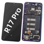 Pantalla Completa Con Marco LCD Y Táctil para OPPO R17 Pro – Aurora Azul Morado De Desmontaje