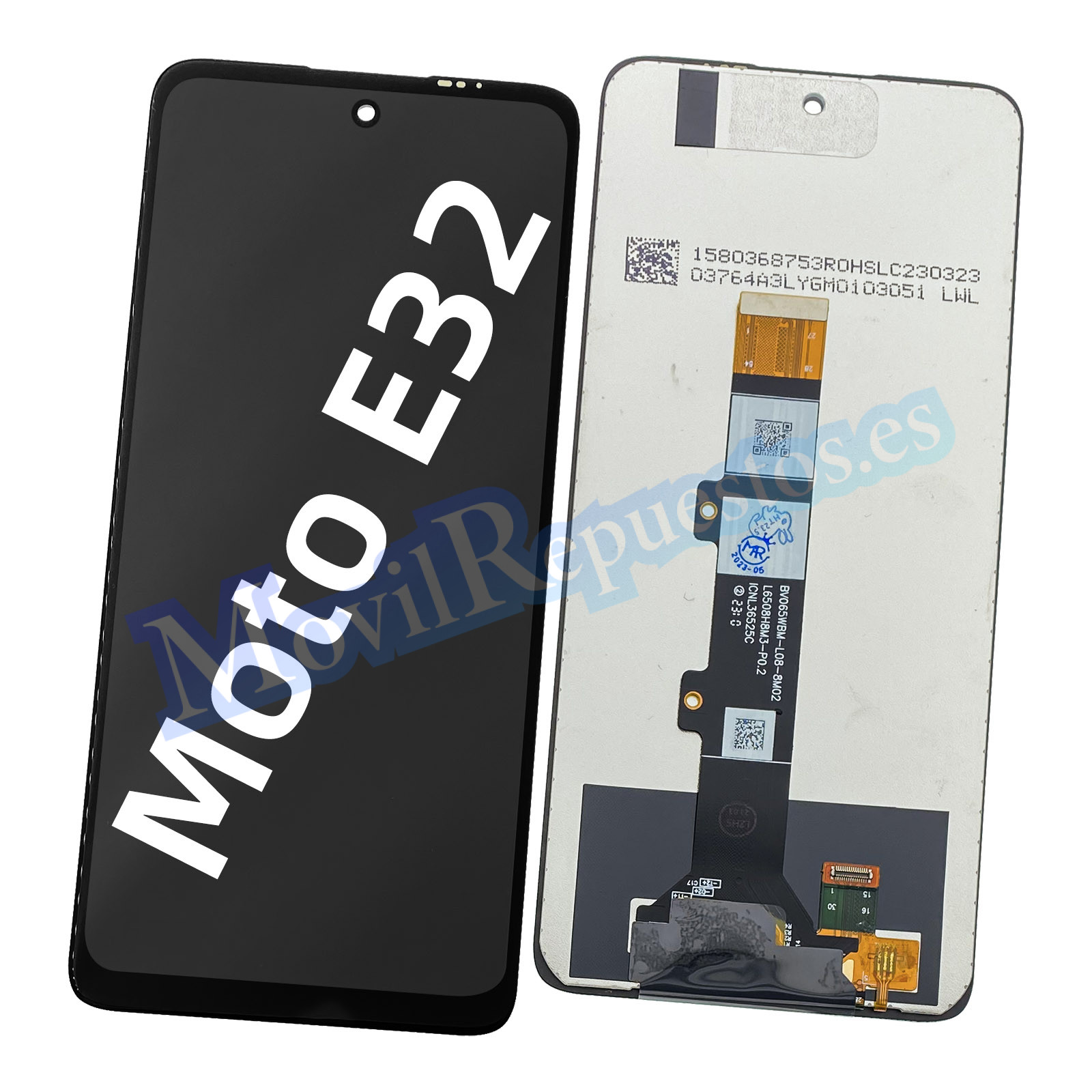 Pantalla Completa LCD Y Táctil para Moto E32 – Negro