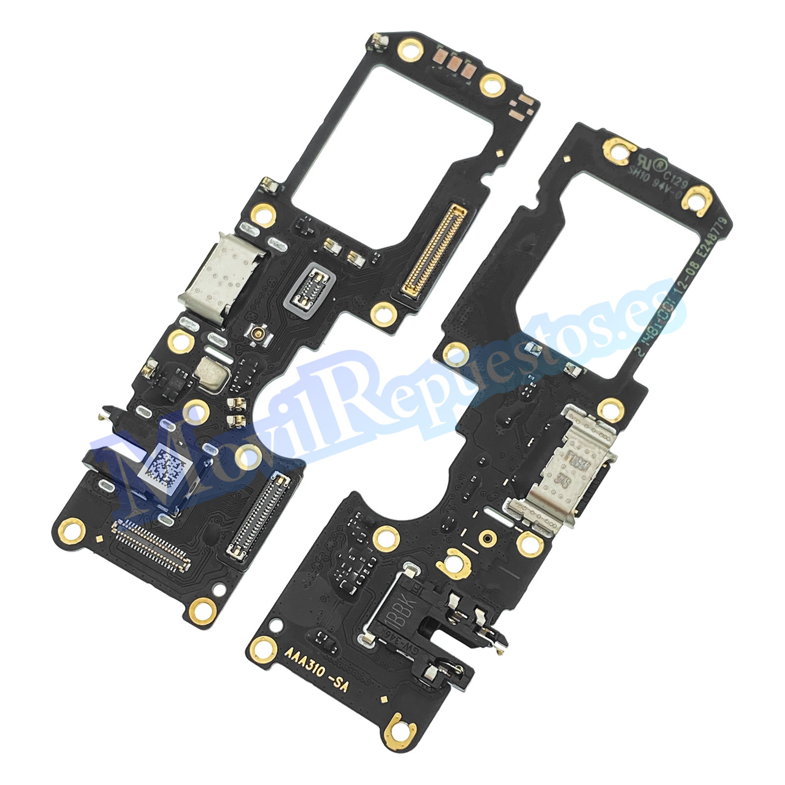 Placa De Conector De Carga USB Tipo-C Con Micrófono Y Jack De Audio para Oppo Reno7 4G