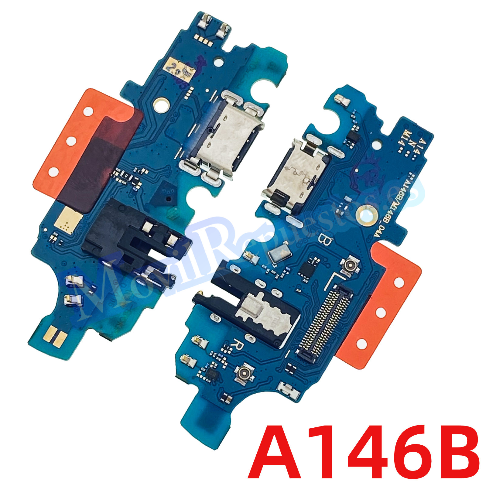 Placa De Conector De Carga USB Tipo-C Con Micrófono para Samsung Galaxy A14 5G A146B