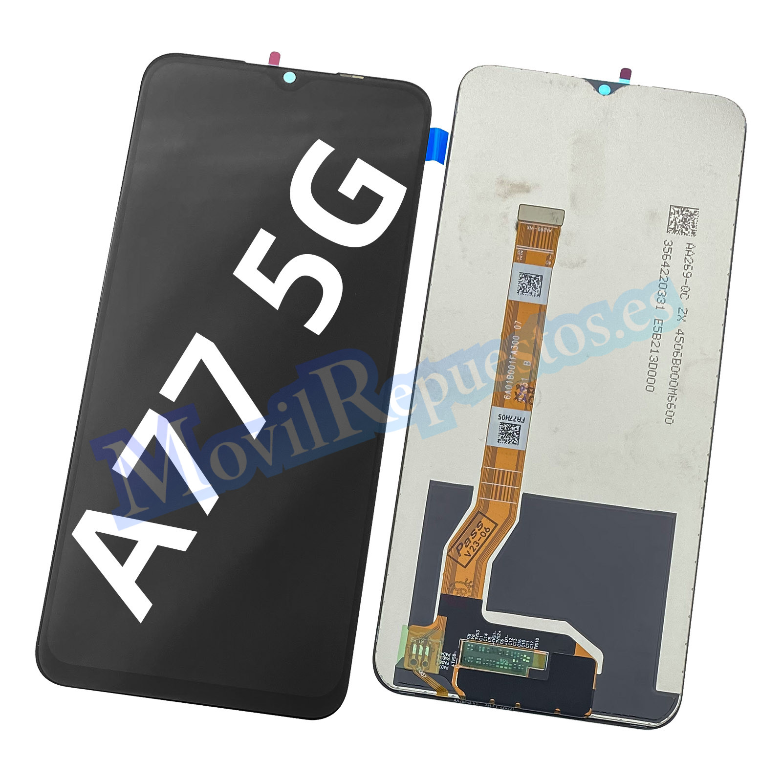Pantalla Completa LCD Y Táctil para Oppo A57 5G A77 5G – Negro