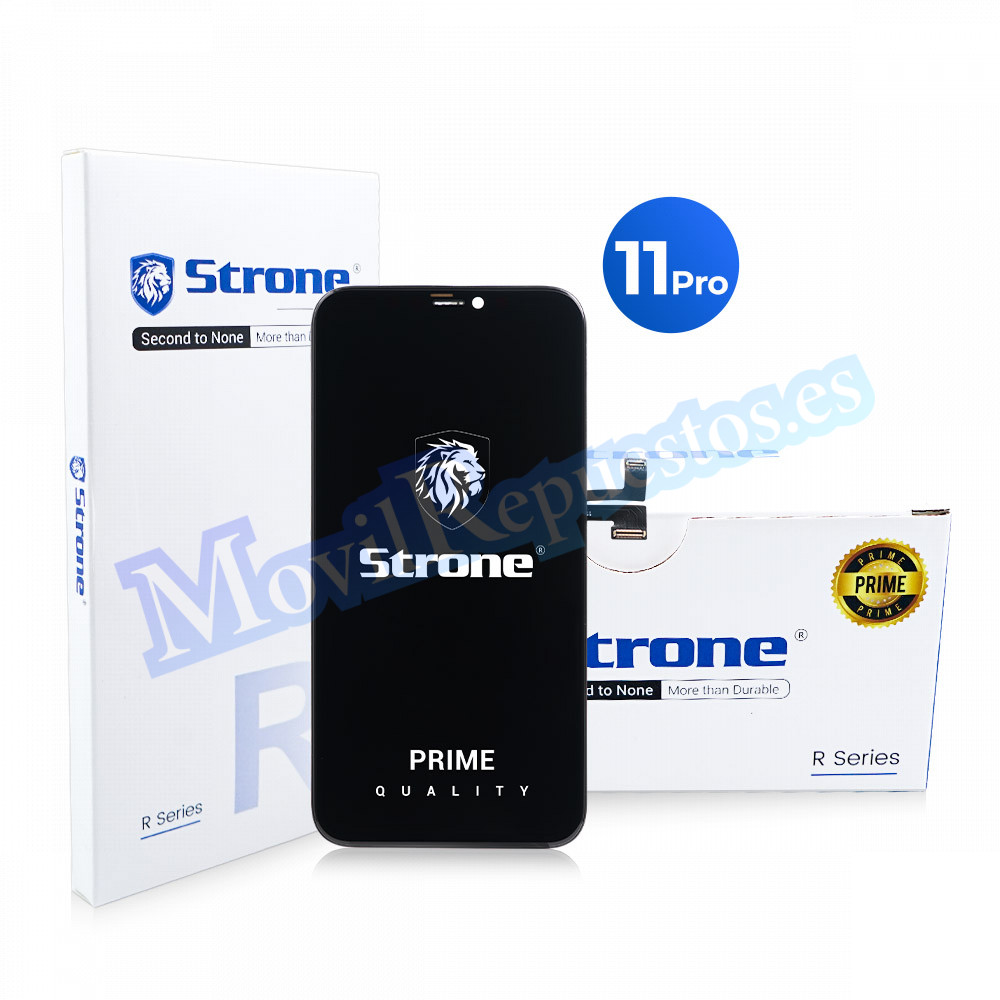 [STRONE] Pantalla Completa LCD Y Táctil para iPhone 11 Pro – Negro IN CELL HD [Serie R]