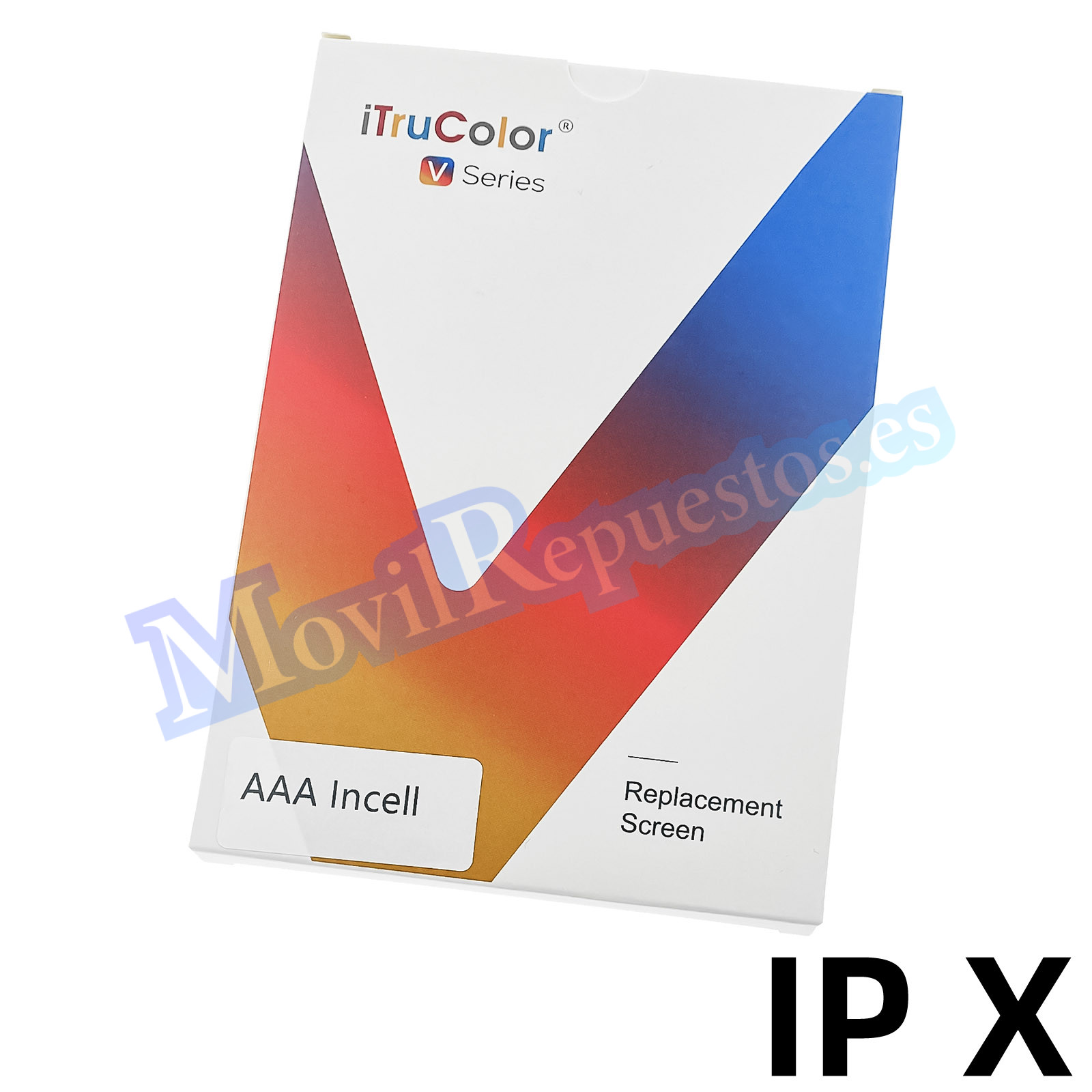 [iTruColor] Pantalla Completa LCD Y Táctil para iPhone X – Negro Compatible In Cell AAA