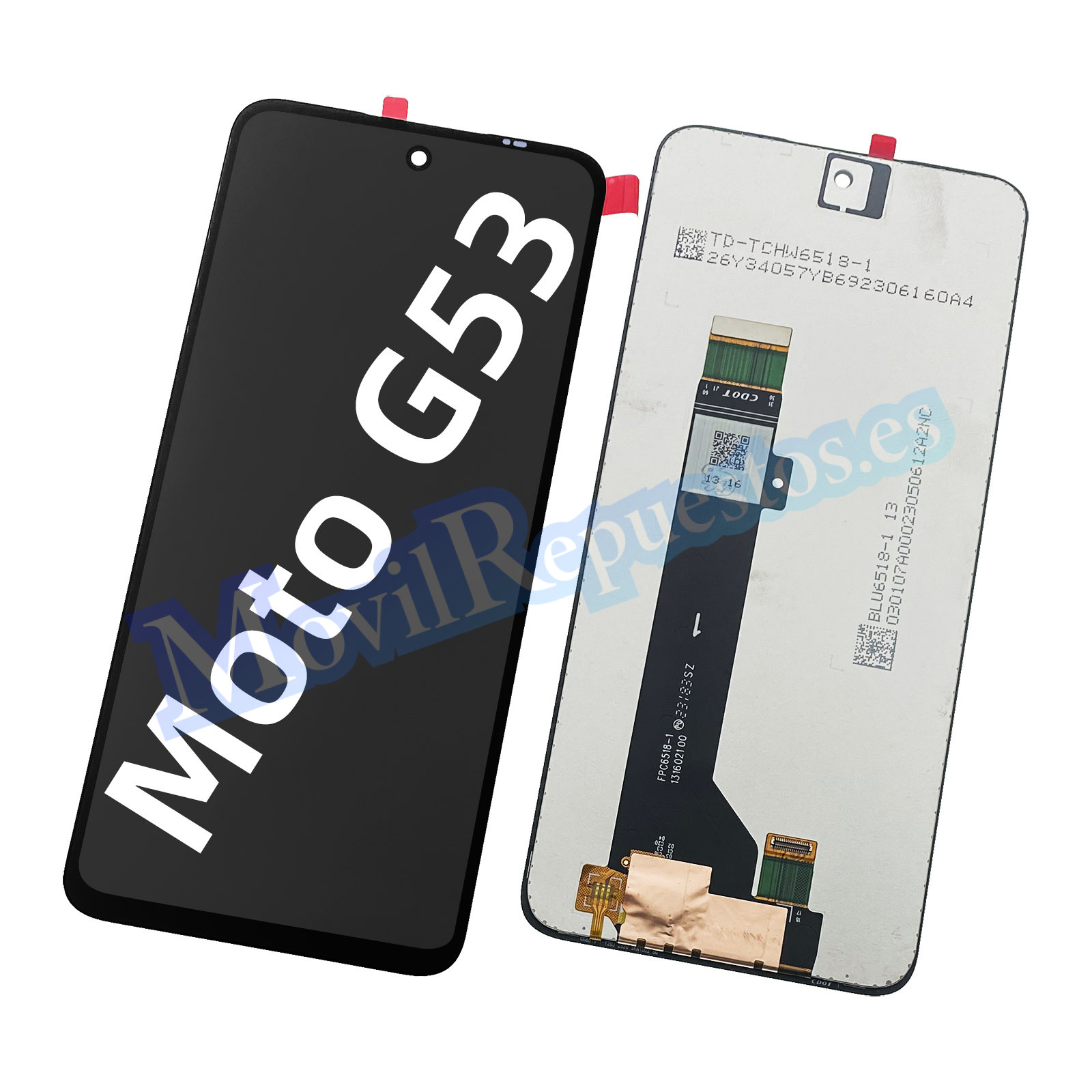 Pantalla Completa LCD Y Táctil para Moto G53 – Negro