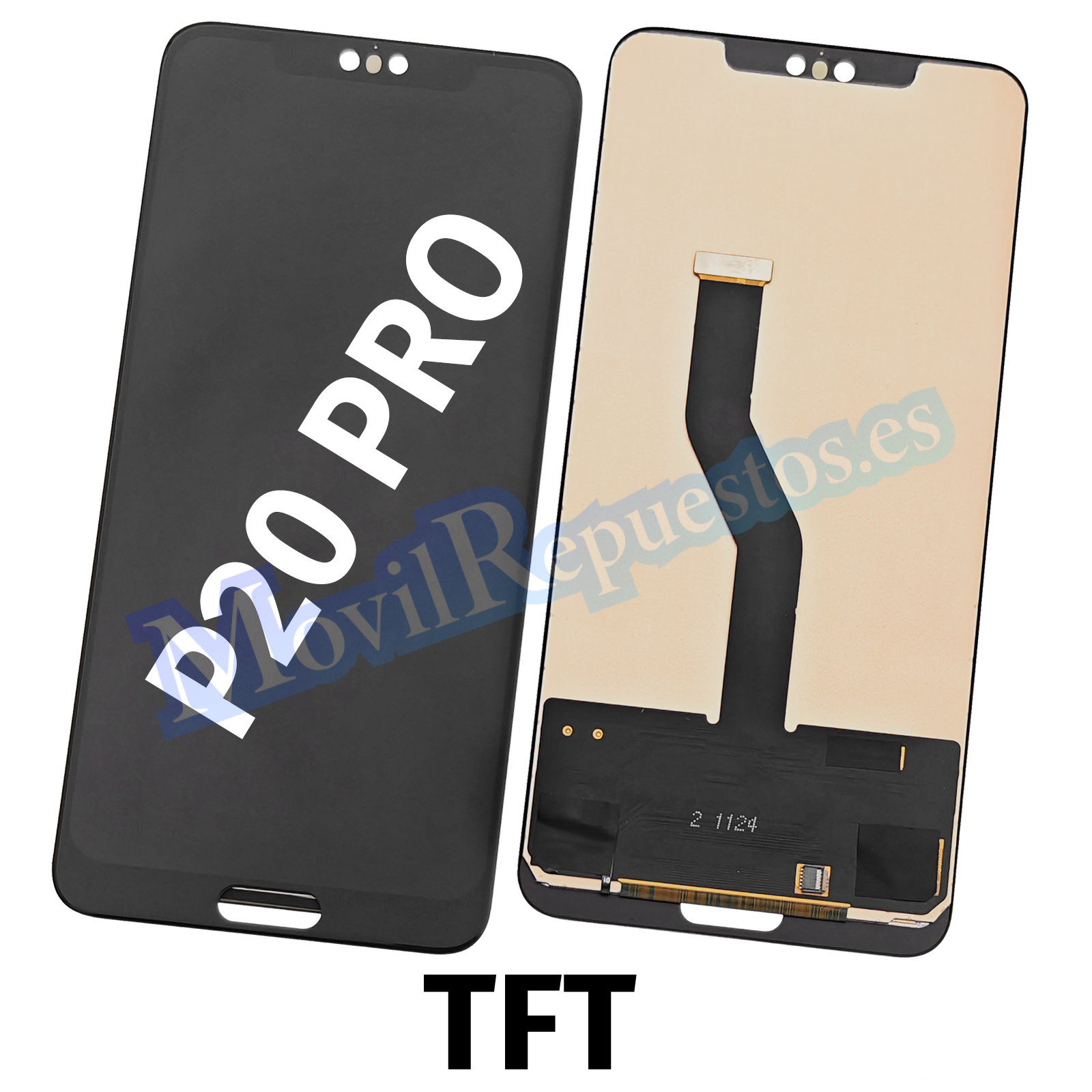 Brotect Pellicola Opaca Full-Cover 3D Curvo Per Huawei P20 Pro (2 Pezzi) - Anti-Riflesso E Anti-Impronta, Made In Germany