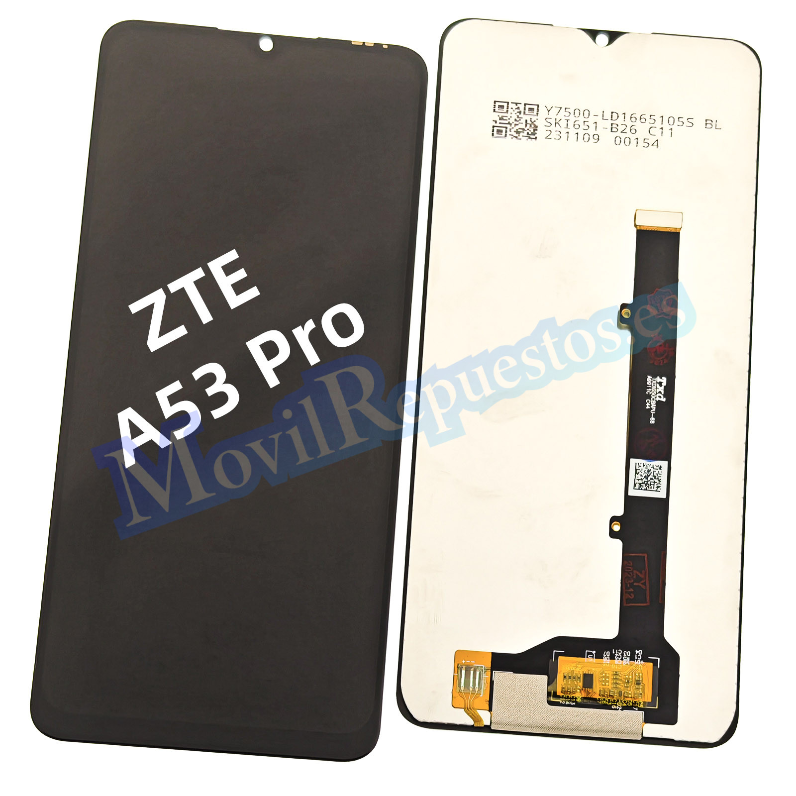 Pantalla Completa LCD Y Táctil para ZTE Blade A53 Pro - Negro