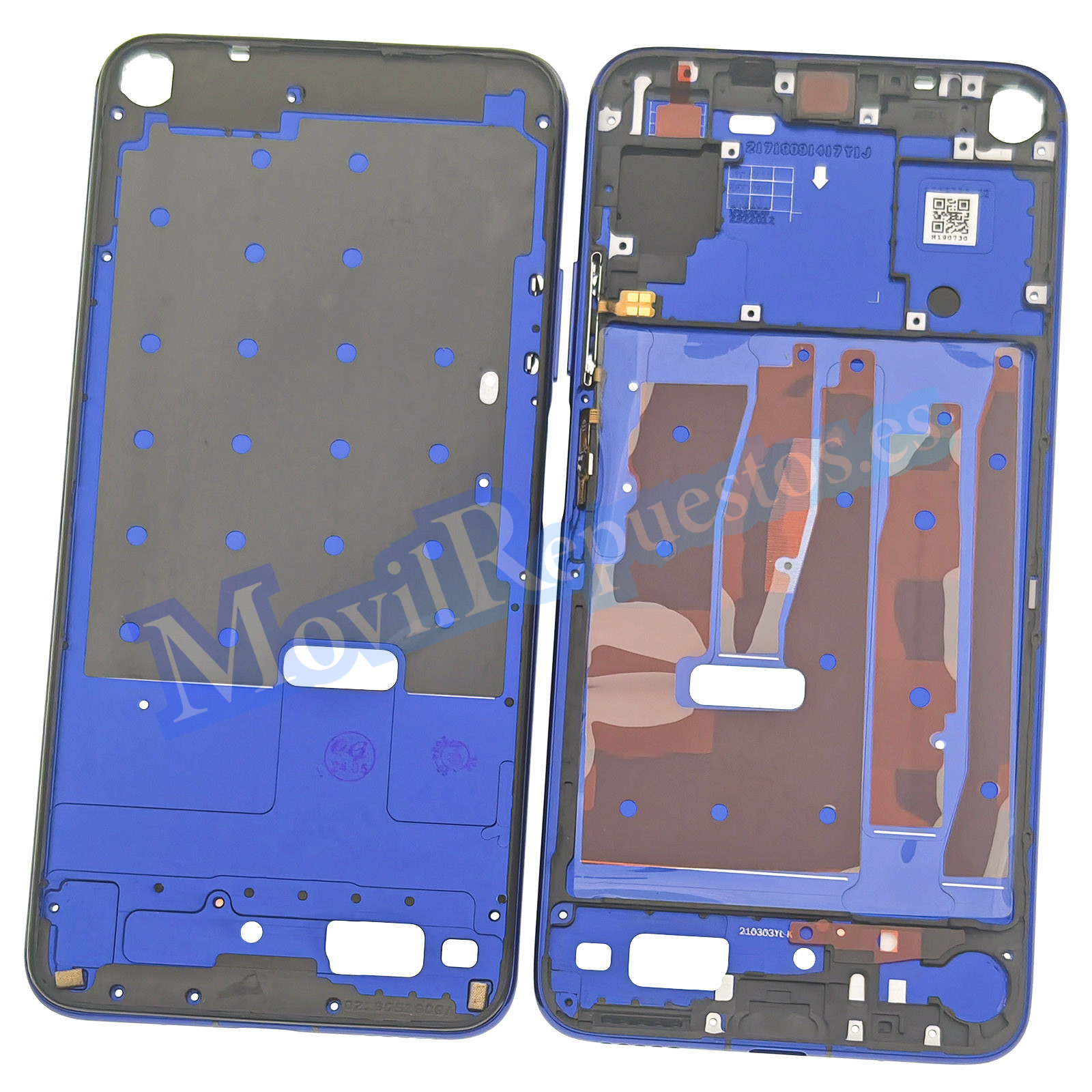 Carcasa Frontal para Honor 20 Huawei Nova 5T – Azul