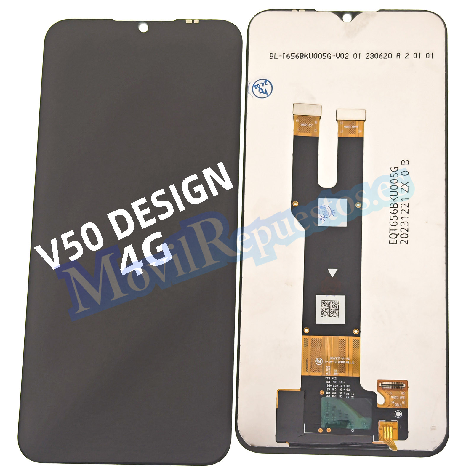 Pantalla Completa LCD Y Táctil para ZTE Blade V50 Design 4G V50s 8050 – Negro