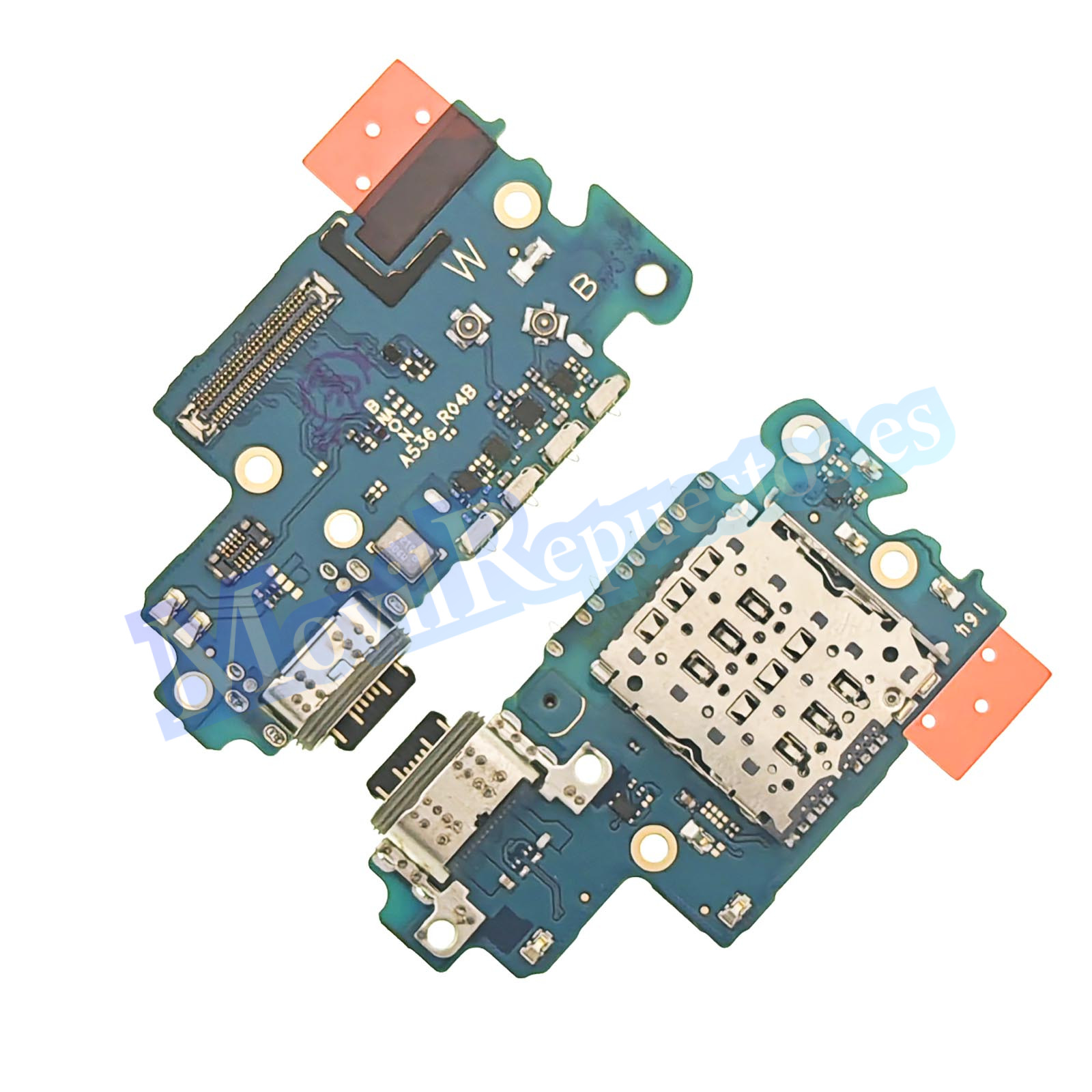 Placa De Conector De Carga USB Tipo-C Con Micrófono Y Lector De SIM para Samsung Galaxy A53 5G (2022) A536B