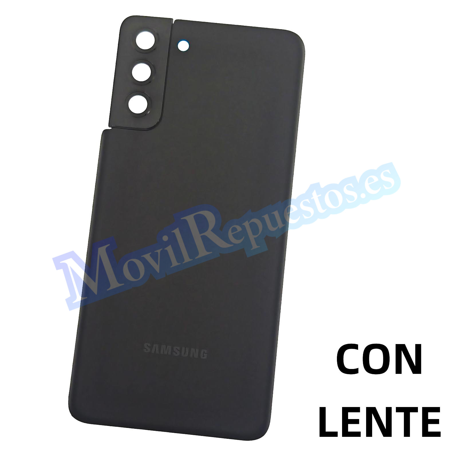 Tapa Trasera Con Lente para Samsung Galaxy S21 Plus 5G G996B – Negro 2