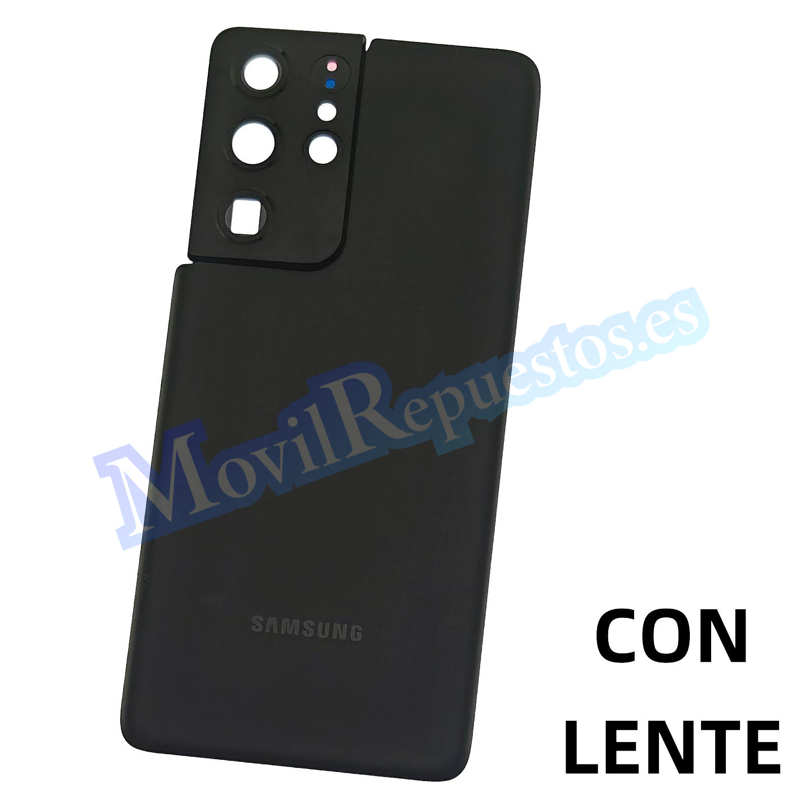 Tapa Trasera Con Lente para Samsung Galaxy S21 Ultra 5G G998B – Negro 2