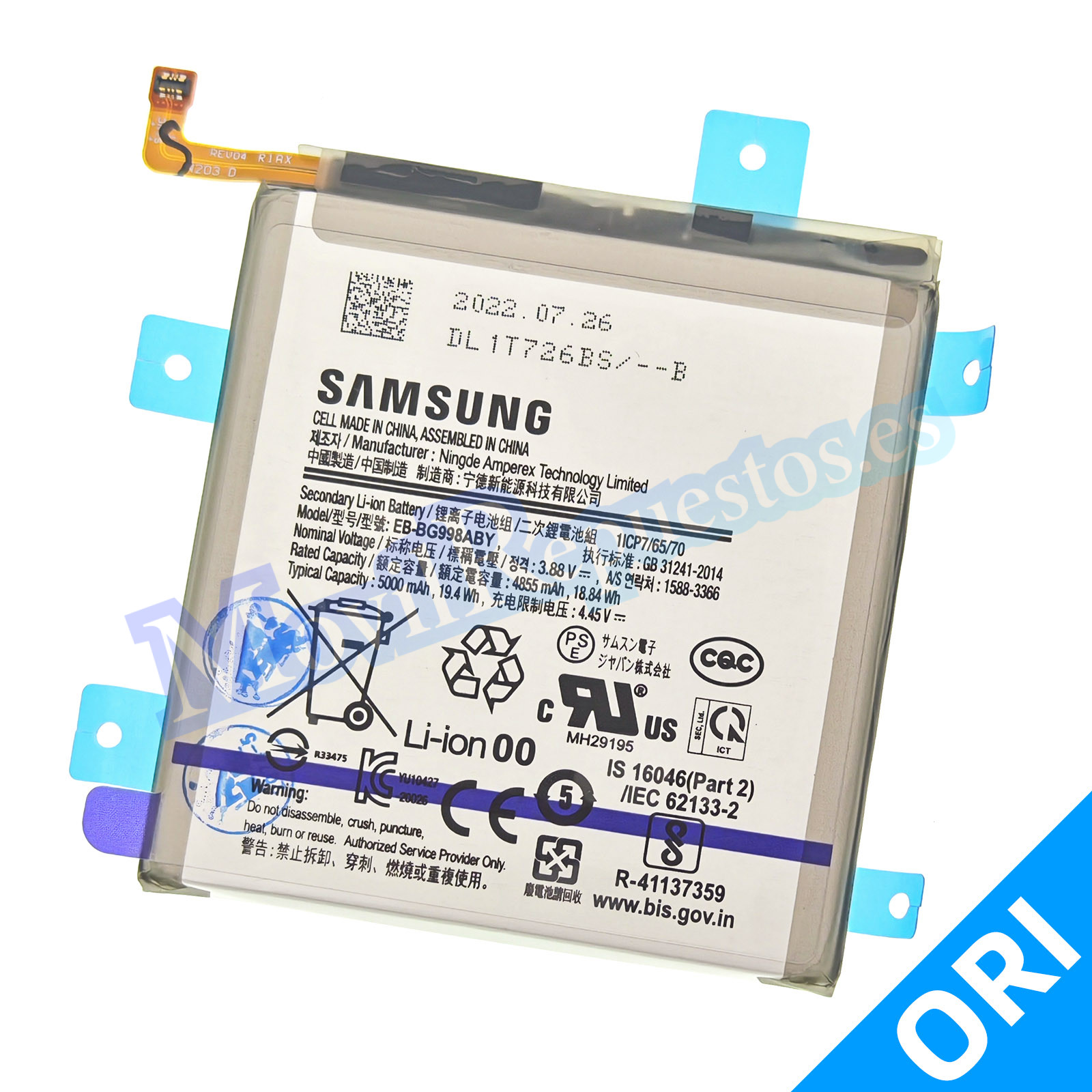 Batería Original EB-BG998ABY Para Samsung Galaxy S21 Ultra 5G G998B De ...