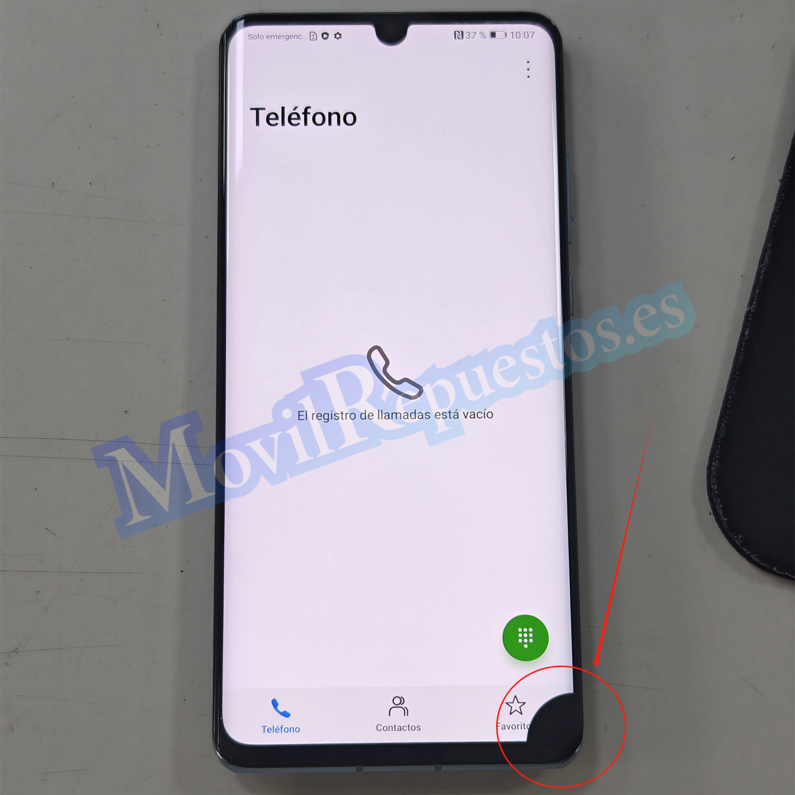 Pantalla Completa LCD Y Táctil Con Marco para Huawei P30 Pro – Azul (Con Punto En La Pantalla)