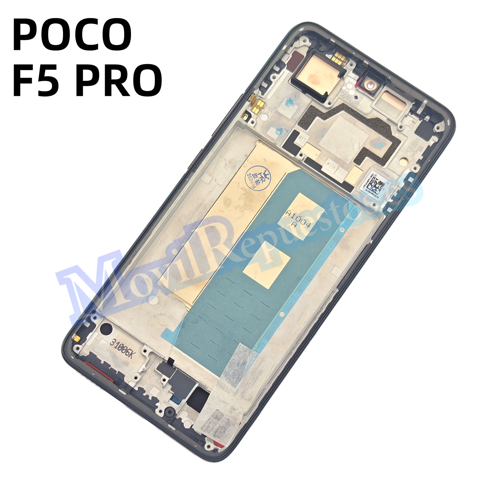 Pantalla Completa LCD Y Táctil Original Con Marco para Xiaomi Poco F5 Pro – Negro