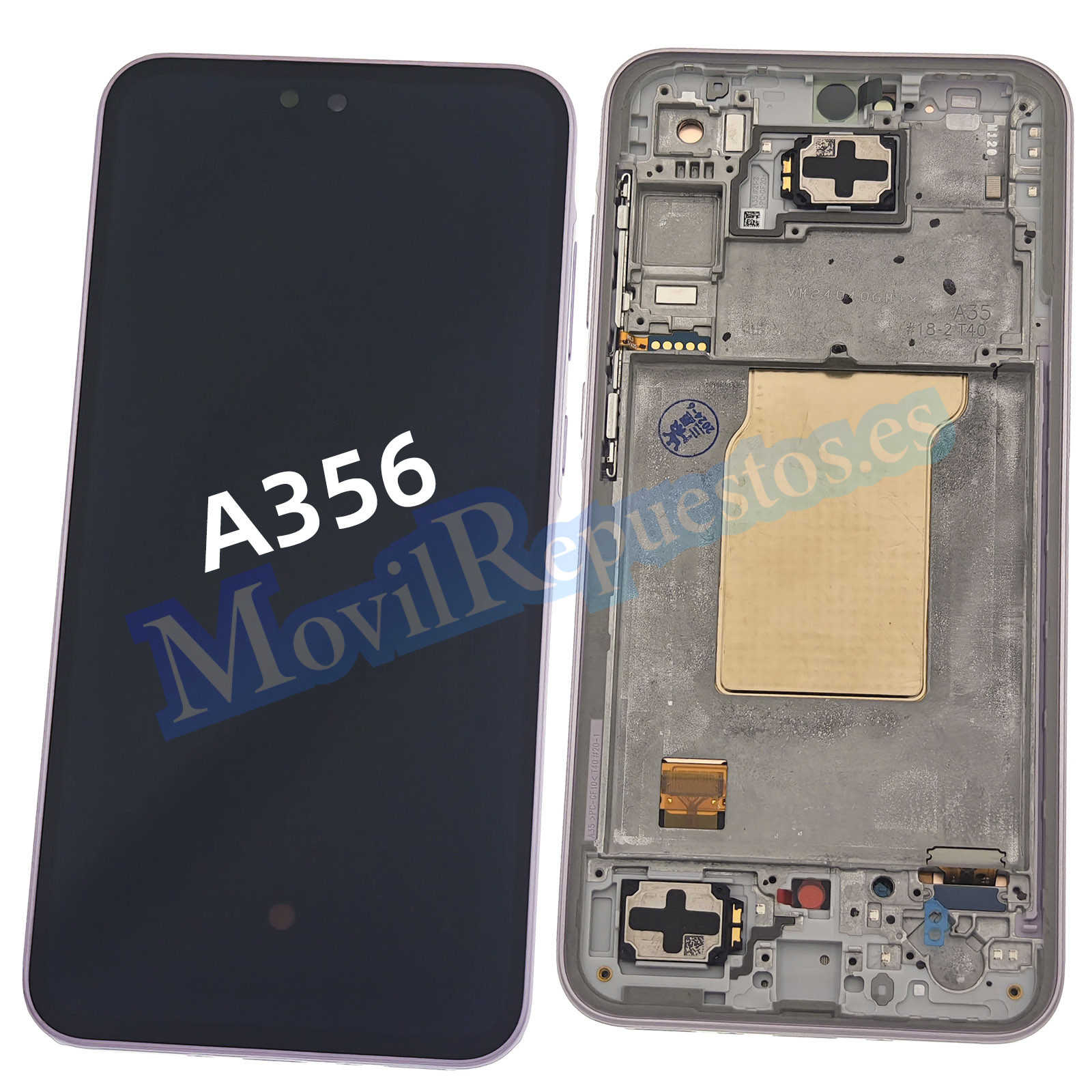 Pantalla Completa LCD Y Táctil Original para Samsung Galaxy A35 5G A356B – Morado