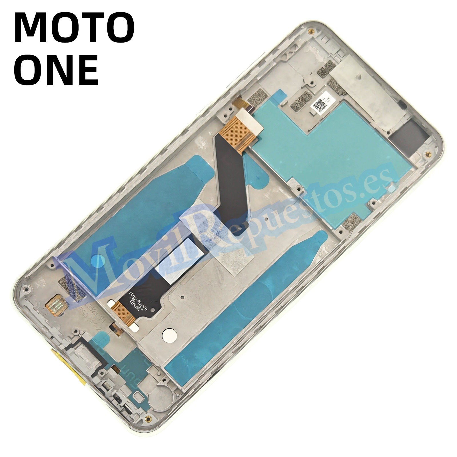 Pantalla Completa Original Con Marco LCD Y Táctil para Motorola One P30 Play XT1941-4 – Negro (Service Pack)