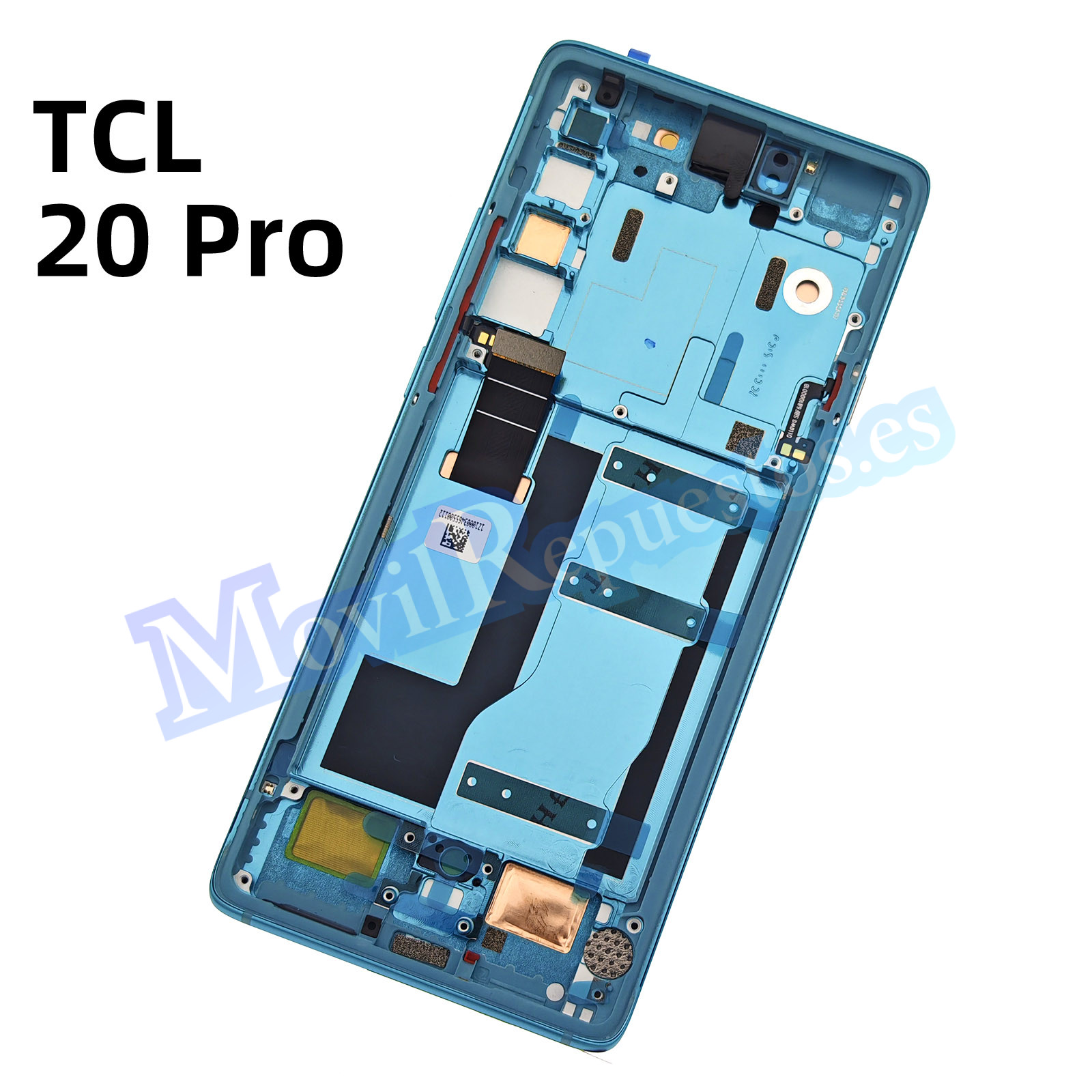 Pantalla Completa Original Con Marco LCD Y Táctil para TCL 20 Pro (T810H) – Verde (Service Pack)