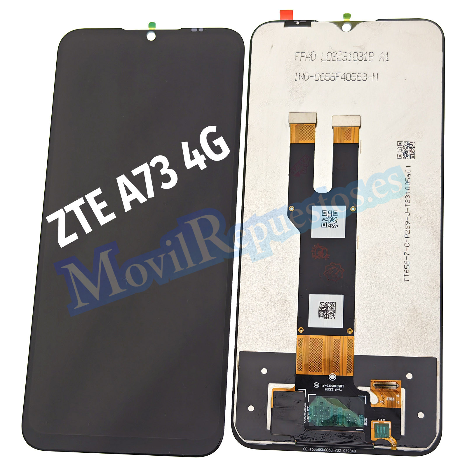 Pantalla Completa LCD Y Táctil para ZTE Blade A73 4G V50 Smart – Negro