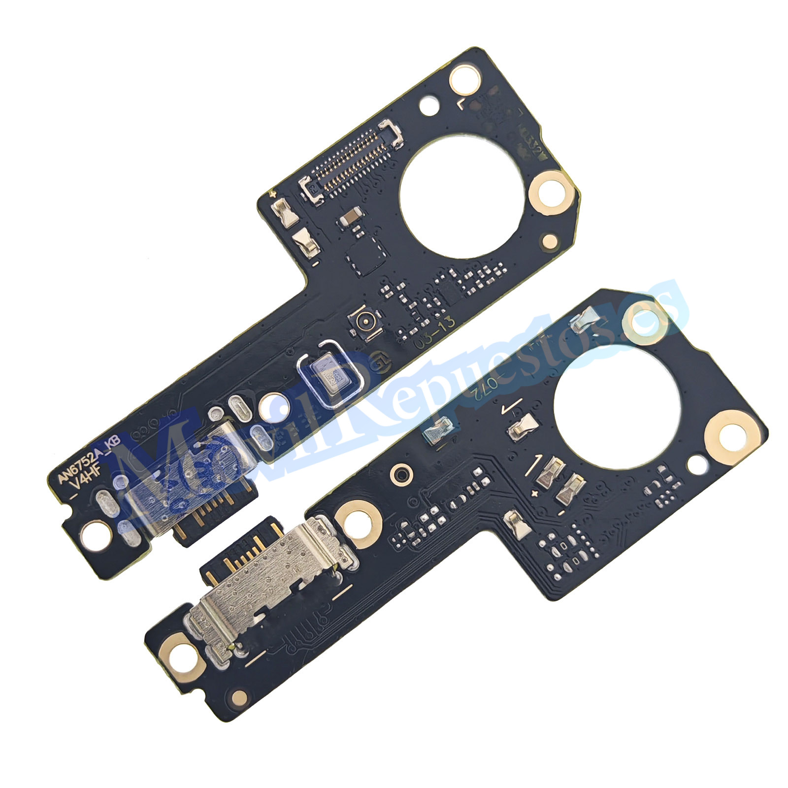 Placa De Conector Carga USB Tipo-C Con Micrófono para Xiaomi Redmi Note 13 5G