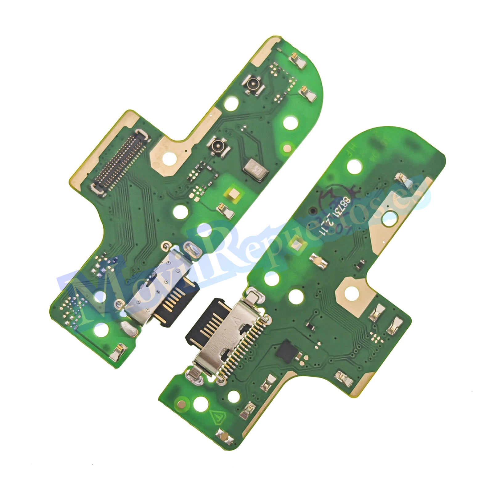 Placa De conector Carga USB Tipo-C Con Micrófono para Moto G9 Power