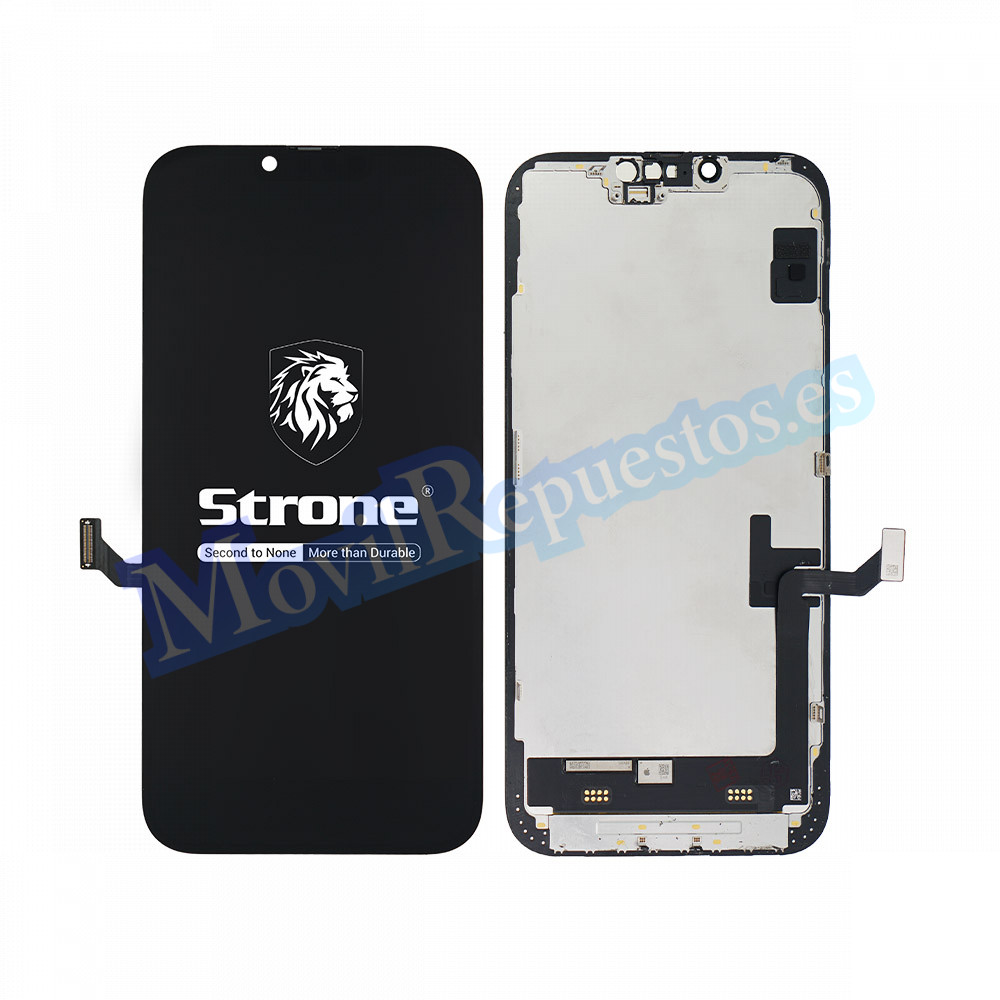 [STRONE] Pantalla Completa LCD Y Táctil para iPhone 14 Plus – Negro (OLED Flexible FOG) (IC Cambiable) 2