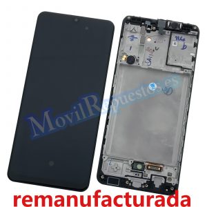 Pantalla Completa LCD Y Táctil para Samsung Galaxy A31 2020 A315F - Negro (Remanufacturada) - Imagen 1