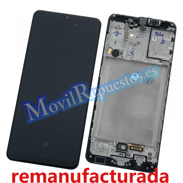 Pantalla Completa LCD Y Táctil para Samsung Galaxy A31 2020 A315F - Negro (Remanufacturada)