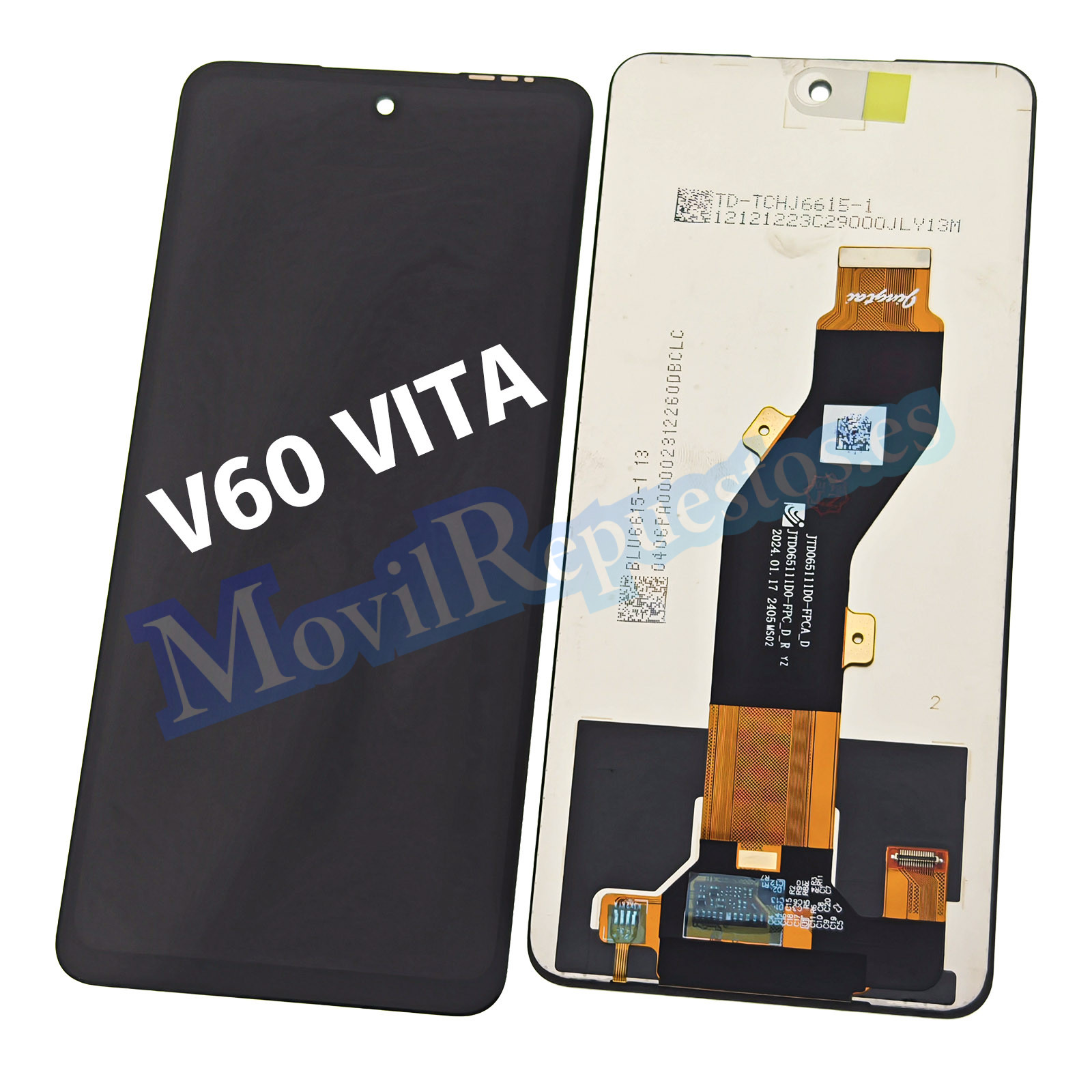 Pantalla Completa LCD Y Táctil para ZTE Blade V60 Vita V60 Design V60 Smart – Negro