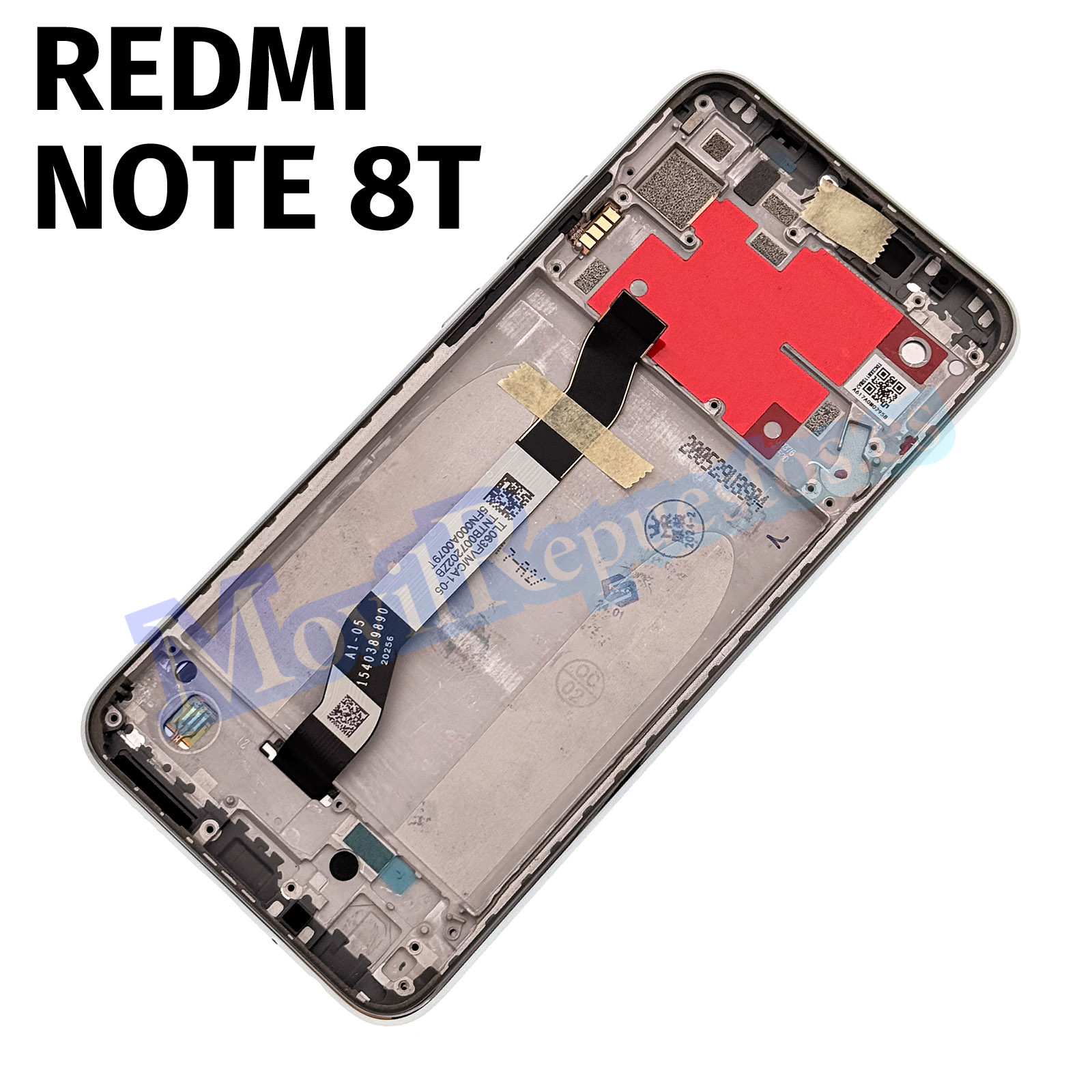 Pantalla Completa Original LCD Y Táctil Con Marco para Xiaomi Redmi Note 8T – Plata