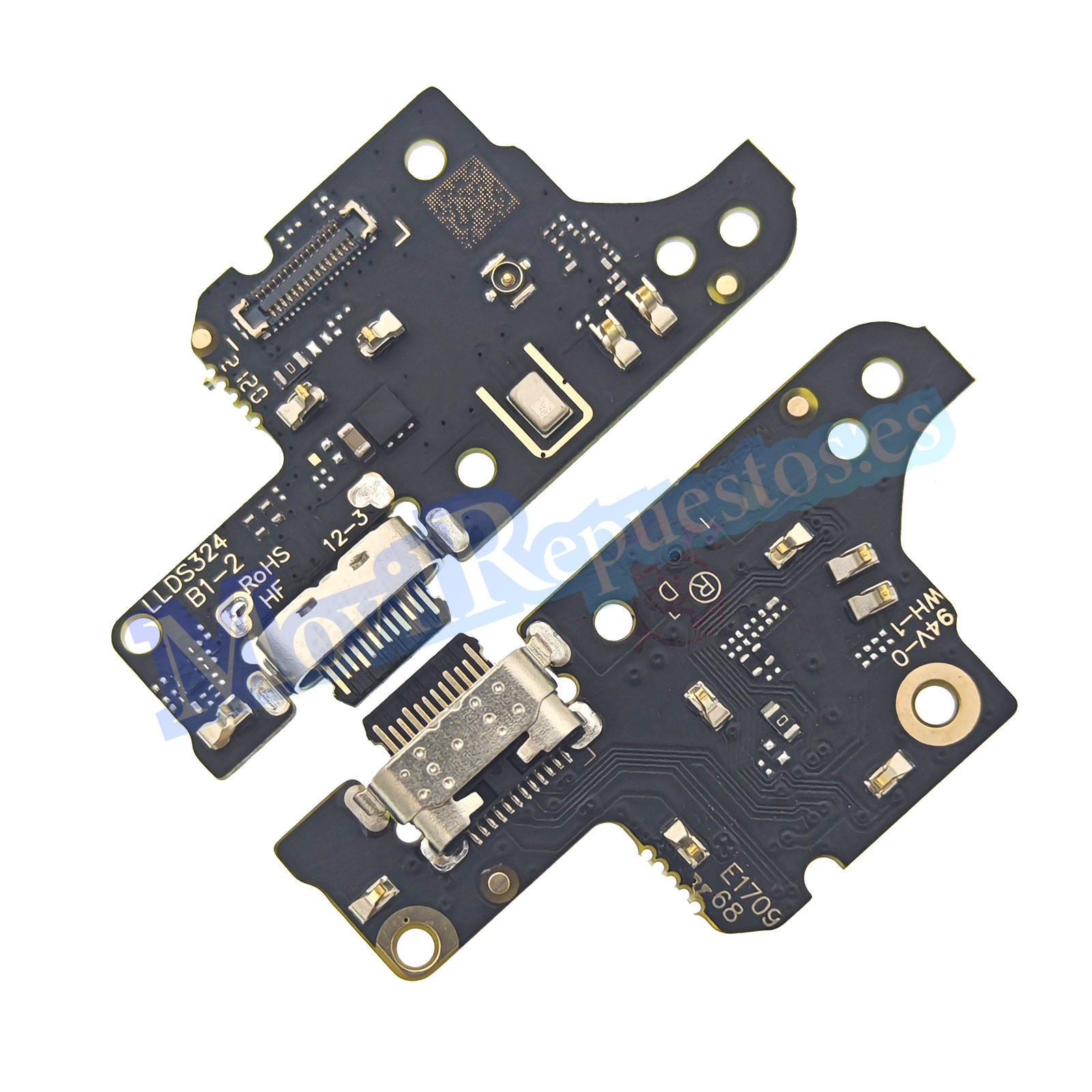 Placa De Conector Carga USB Tipo-C Con Micrófono Y Jack De Audio para Moto G31 2021