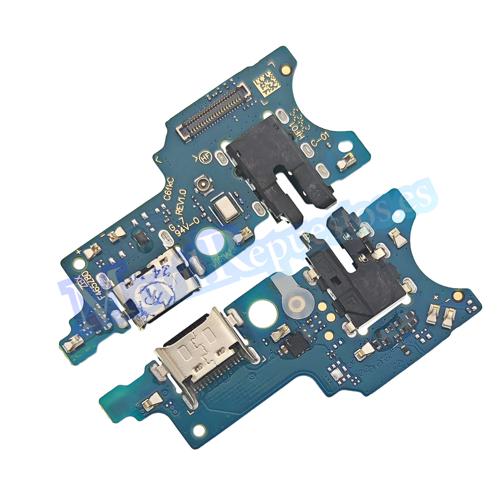 Placa De Conector Carga USB Tipo-C Con Micrófono Y Jack De Audio para Samsung Galaxy A06 A065F