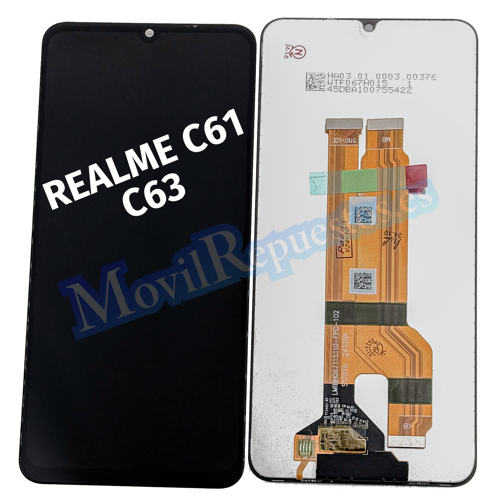 Pantalla Completa LCD Y Táctil para Realme C61 C63 – Negro