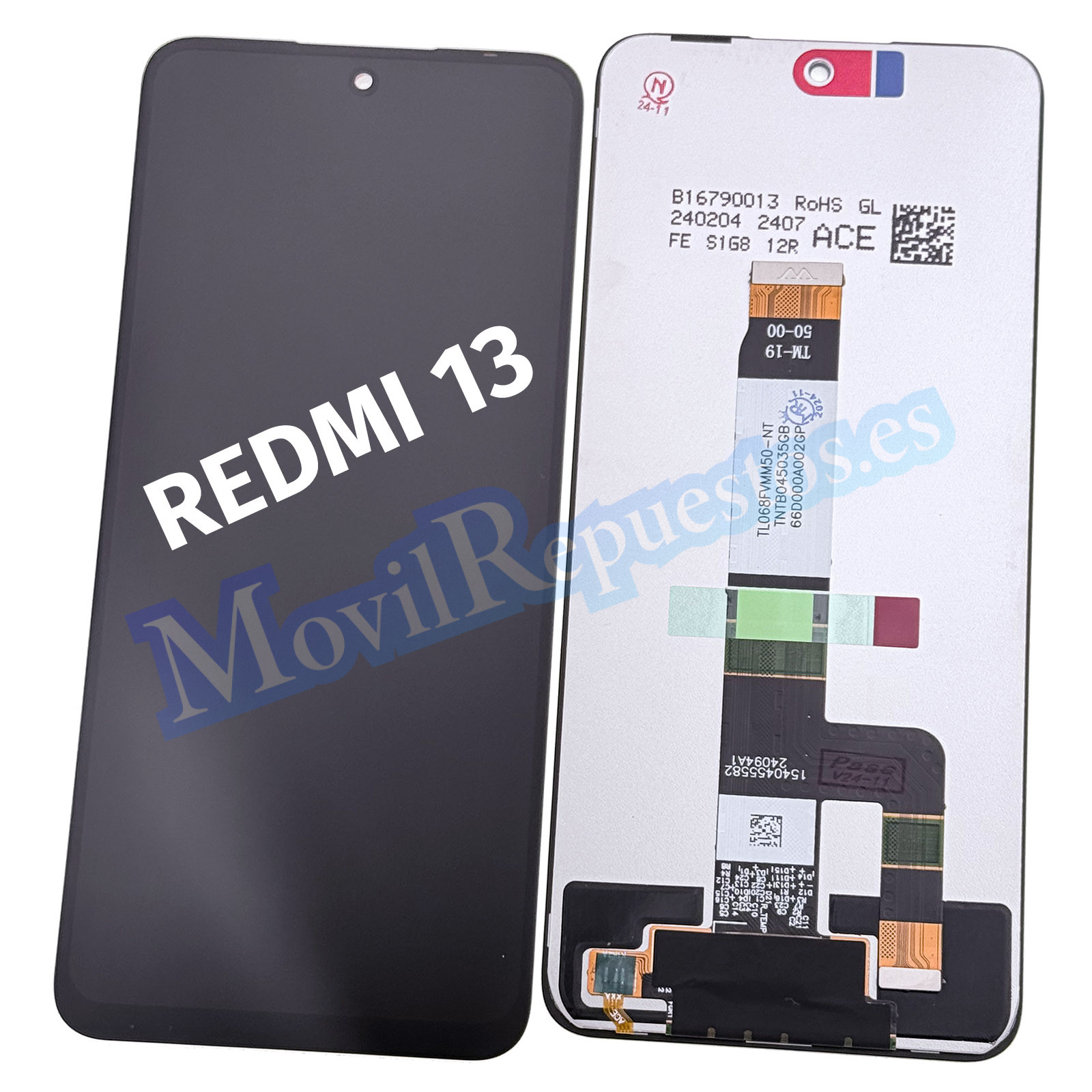 Pantalla Completa LCD Y Táctil para Xiaomi Redmi 13 – Negro