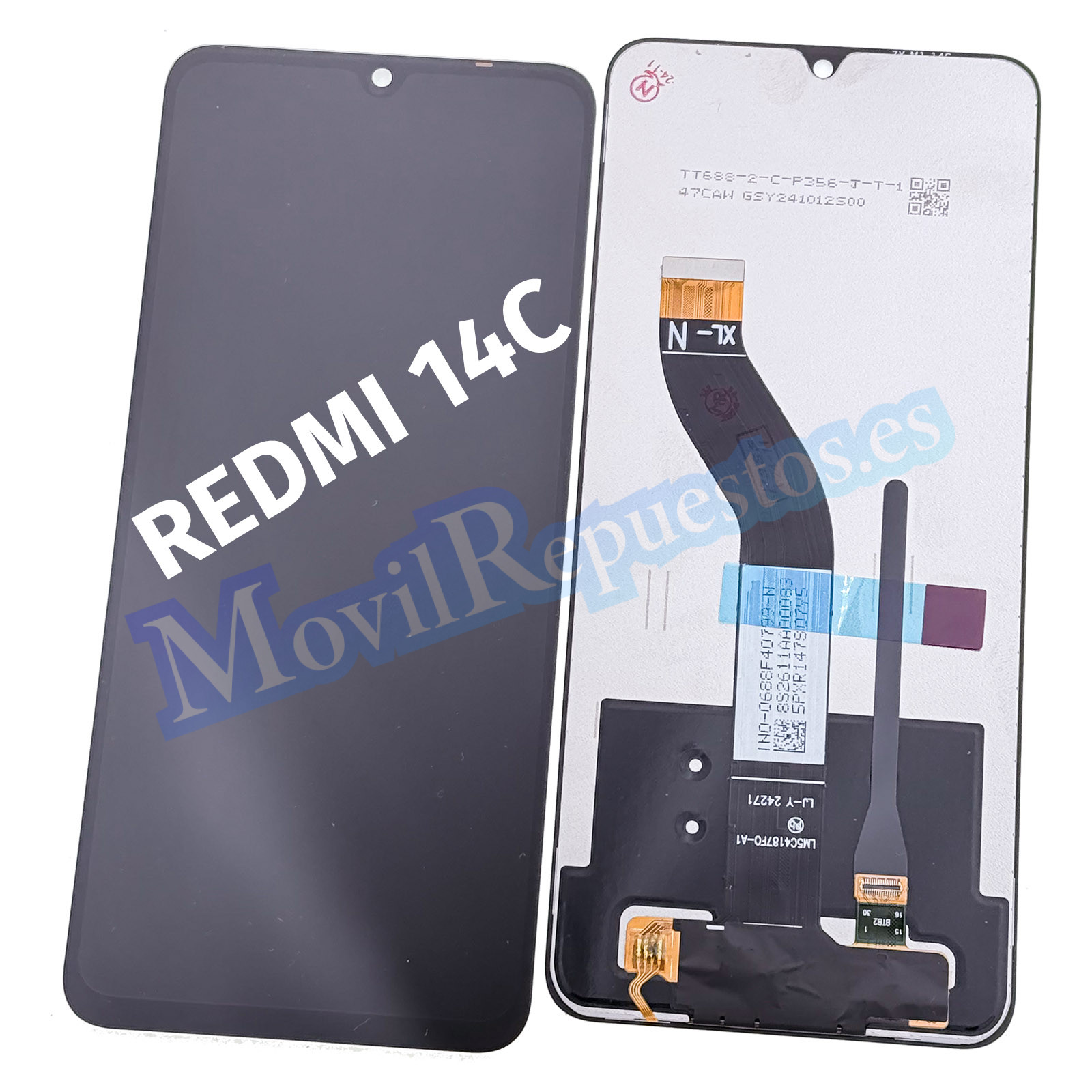 Pantalla Completa LCD Y Táctil para Xiaomi Redmi 14C – Negro