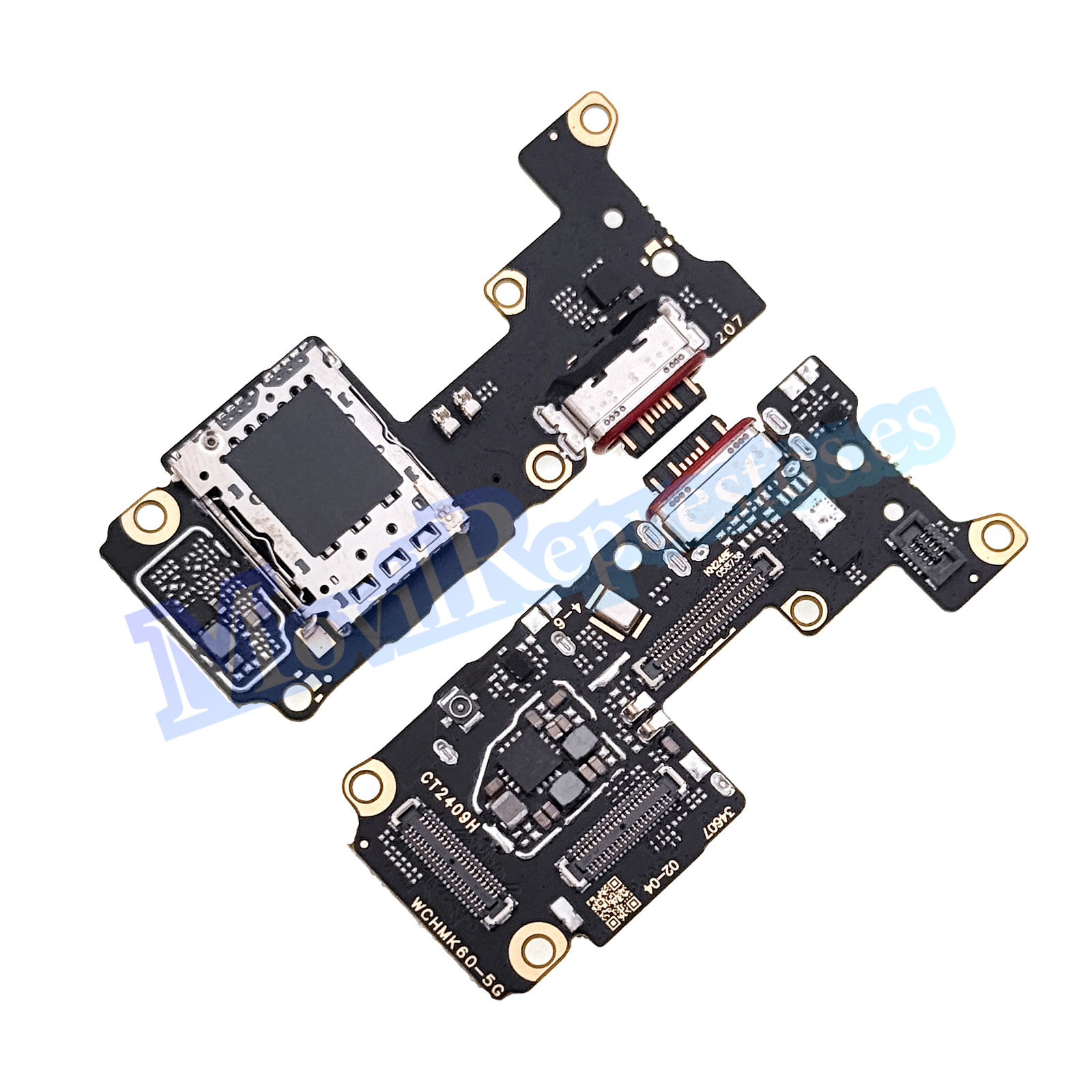 Placa De Carga USB Tipo-C Con Lector De Tarjeta SIM Y Micrófono para Xiaomi Poco F5 Pro