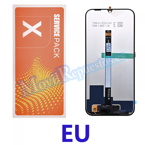 Pantalla Completa Original LCD Y Táctil Sin Marco para Xiaomi Redmi 15C 4G (Europa) - Negro (Service Pack) - EUROPA