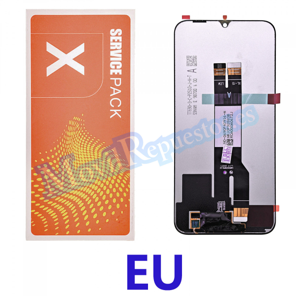 Pantalla Completa Original LCD Y Táctil Sin Marco para Xiaomi Redmi 15C 4G (Global) - Negro (Service Pack) - EUROPA