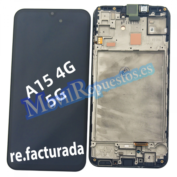A15-4G-PANTALLA-CON-MARCO remanufacturada