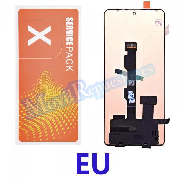 Pantalla Completa Original Sin Marco LCD Y Táctil para Xiaomi Redmi Note 13 Pro 4G Poco M6 Pro 4G - Negro (Service Pack) - EUROPA
