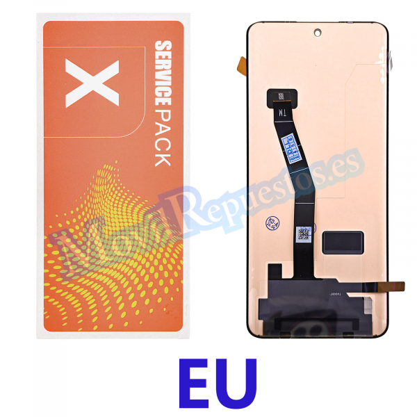 Pantalla Completa Original Sin Marco LCD Y Táctil para Xiaomi Redmi Note 15 4G - Negro (Service Pack) - EUROPA