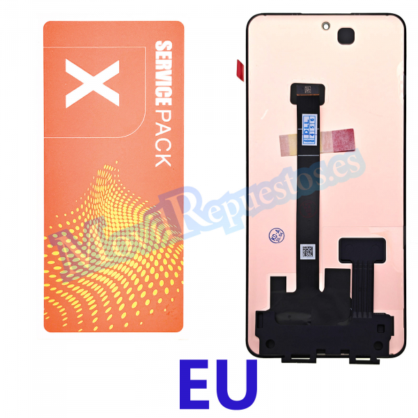 Pantalla Completa Original Sin Marco LCD Y Táctil para Xiaomi Redmi Note 15 Pro 4G - Negro (Service Pack) - EUROPA