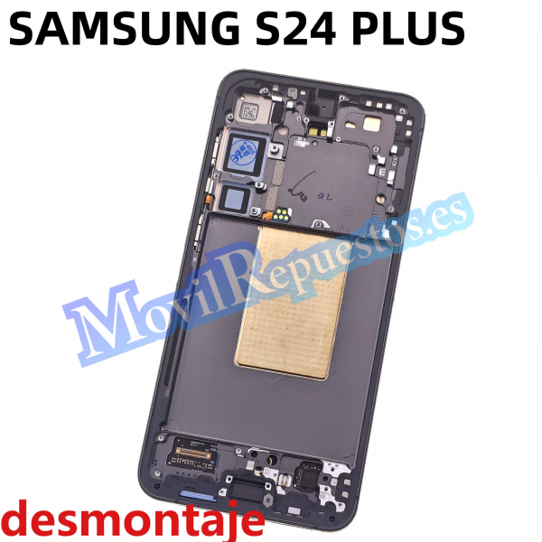 Pantalla Completa LCD Y Táctil Con Marco para Samsung Galaxy S24 Plus (2024) S926B - Negro (De Desmontaje)