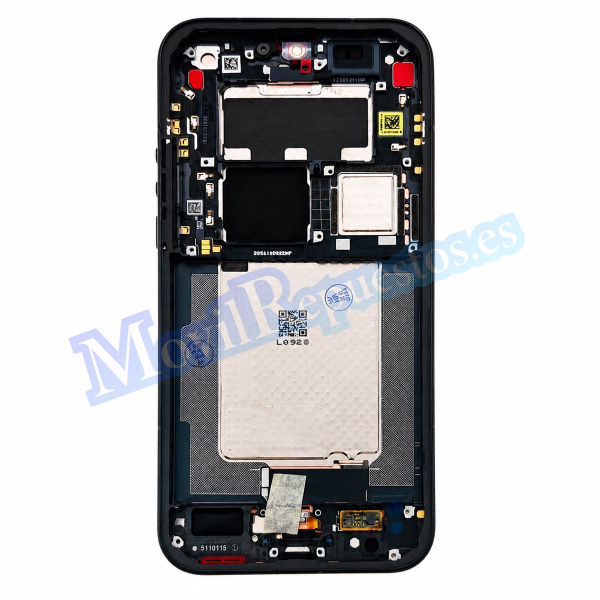 Pantalla Completa LCD Y Táctil Original Con Marco para Xiomi Mi17 Ultra 5G - Negro (Service Pack)